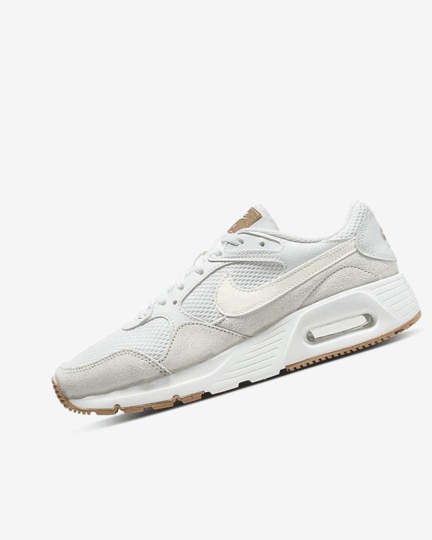 Zapatillas Nike Air Max SC Mujer Blancas Plateadas | CR5236