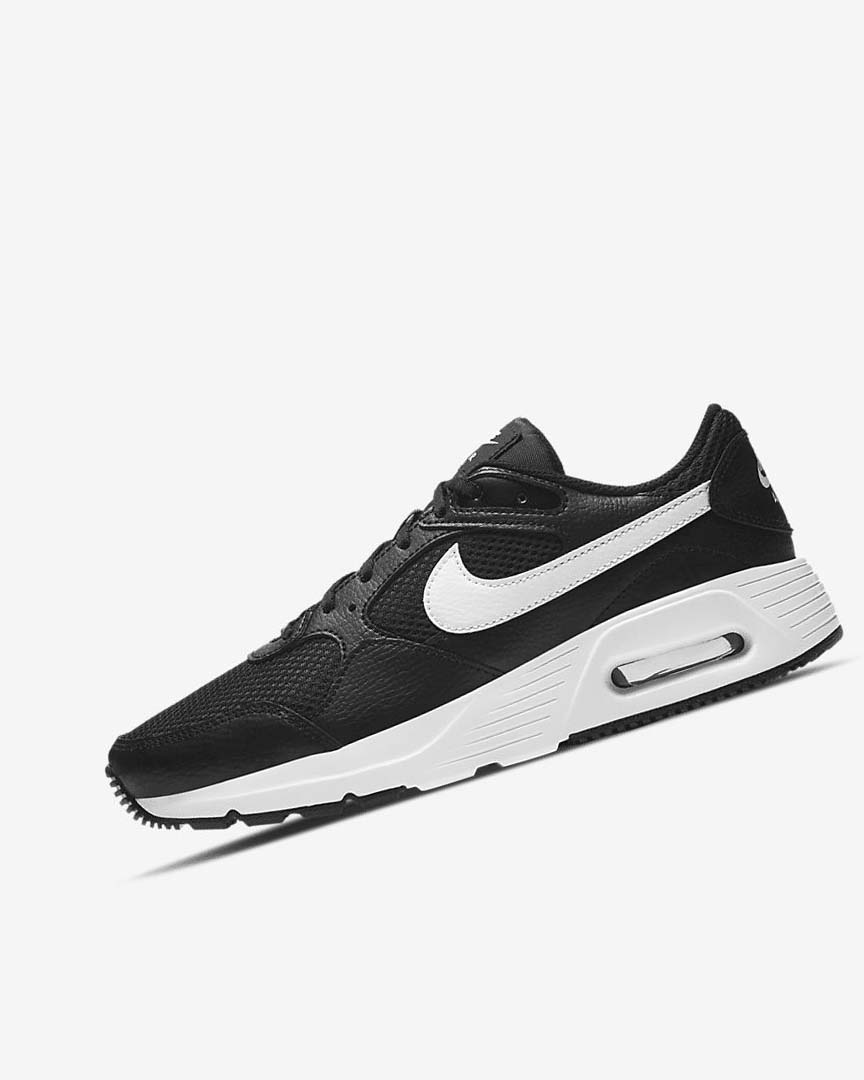 Zapatillas Nike Air Max SC Mujer Negras Negras Blancas | CR2778