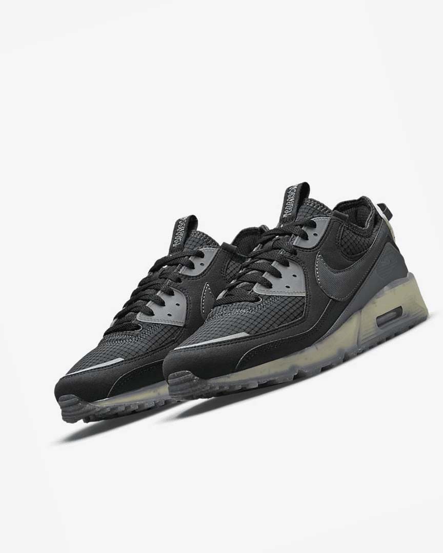 Zapatillas Nike Air Max Terrascape 90 Hombre Negras Verde Claro Gris Oscuro Gris Oscuro | CR2791