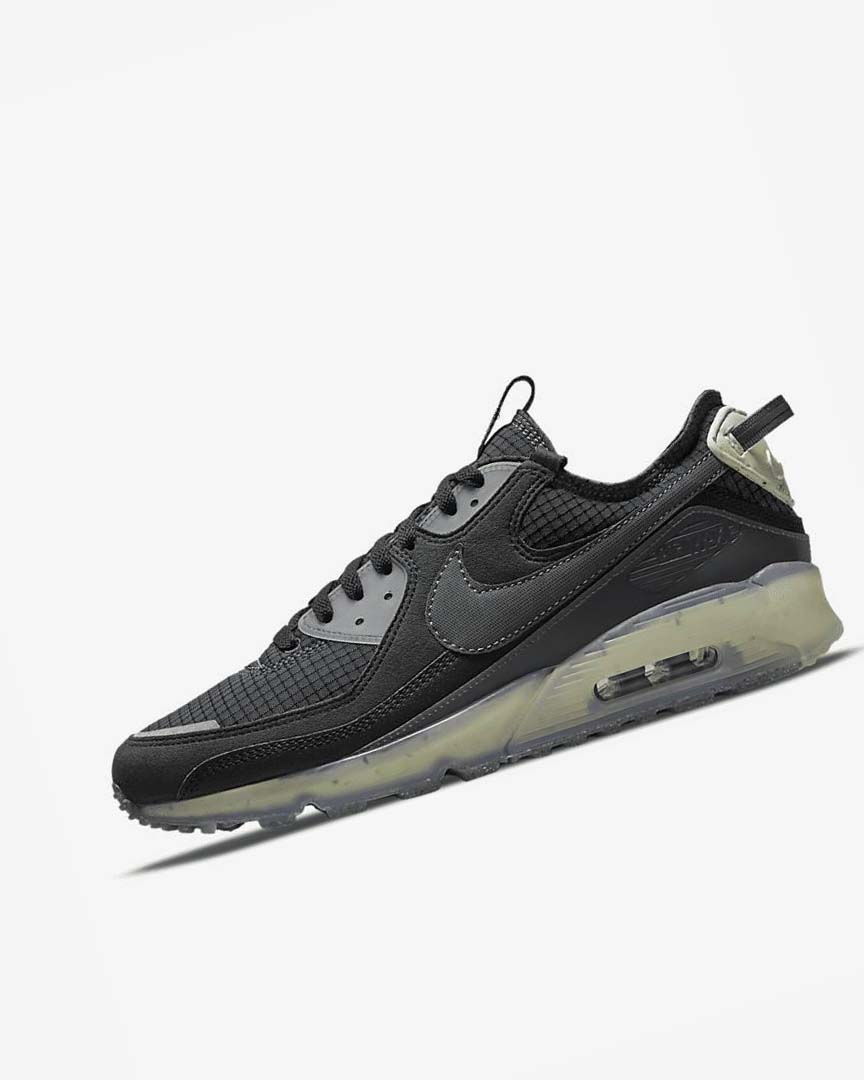 Zapatillas Nike Air Max Terrascape 90 Hombre Negras Verde Claro Gris Oscuro Gris Oscuro | CR2791