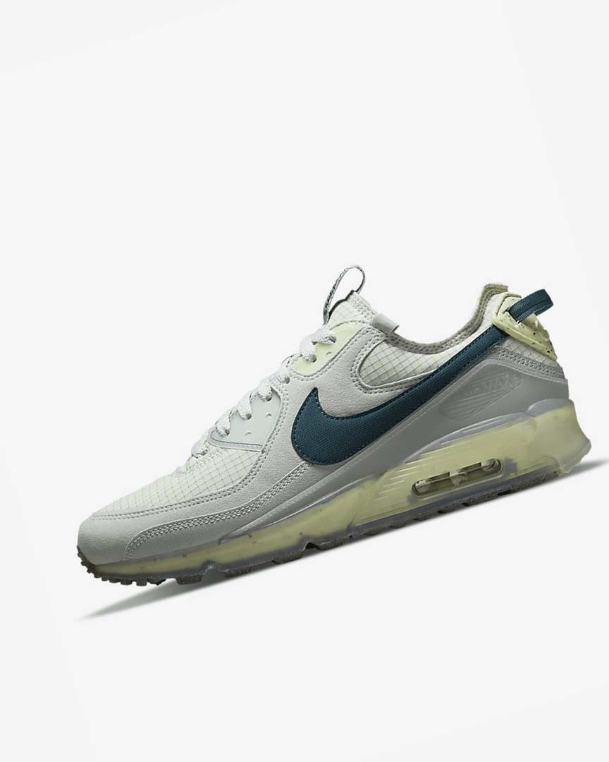 Zapatillas Nike Air Max Terrascape 90 Hombre Gris Verde Claro Turquesa Oscuro Verde | CR3235