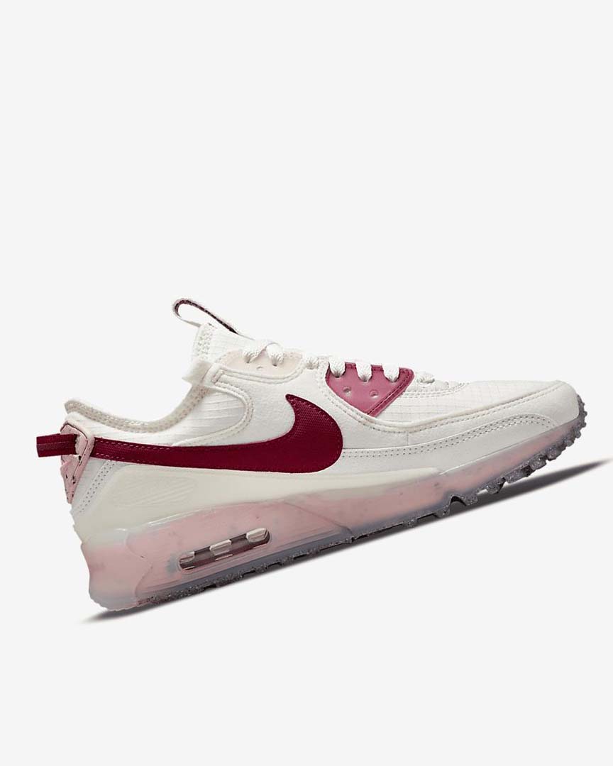 Zapatillas Nike Air Max Terrascape 90 Mujer Blancas Rosas Burdeos | CR5069