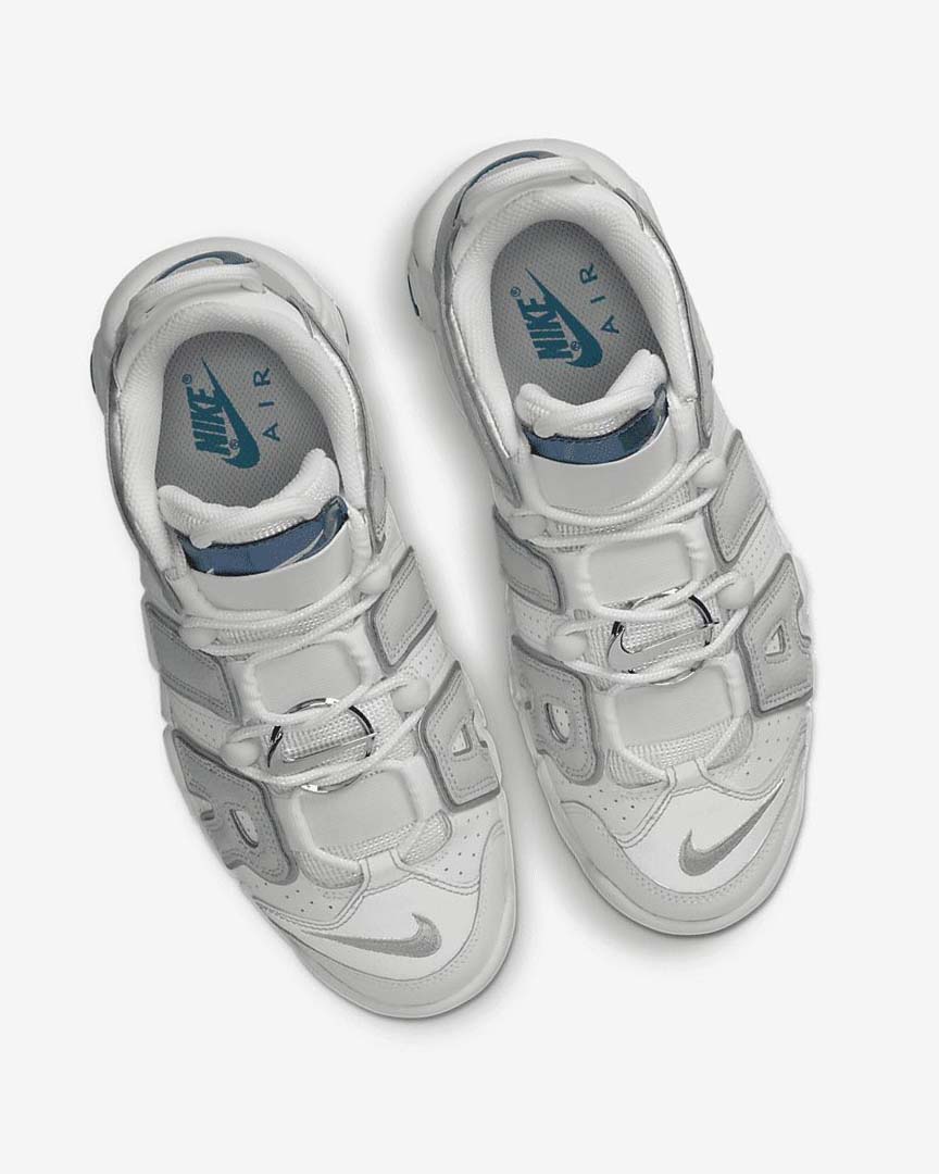 Zapatillas Nike Air More Uptempo Mujer Blancas Gris Gris | CR3067