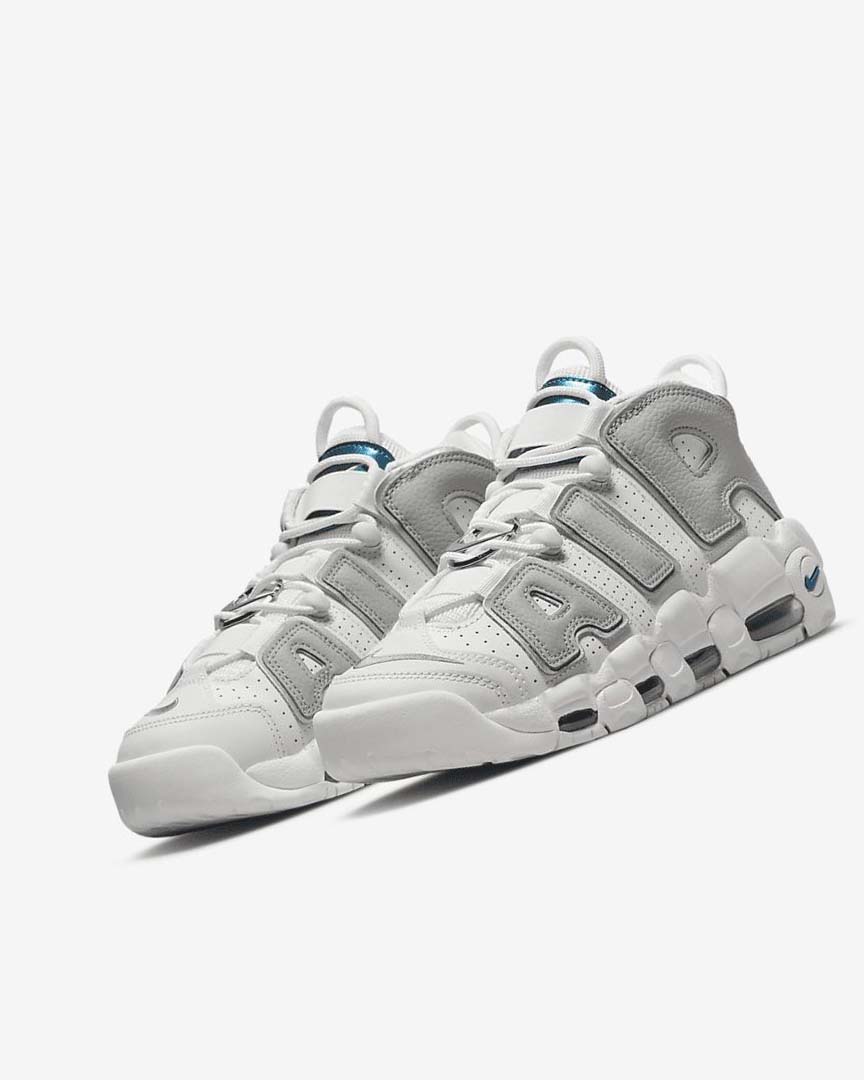 Zapatillas Nike Air More Uptempo Mujer Blancas Gris Gris | CR3067