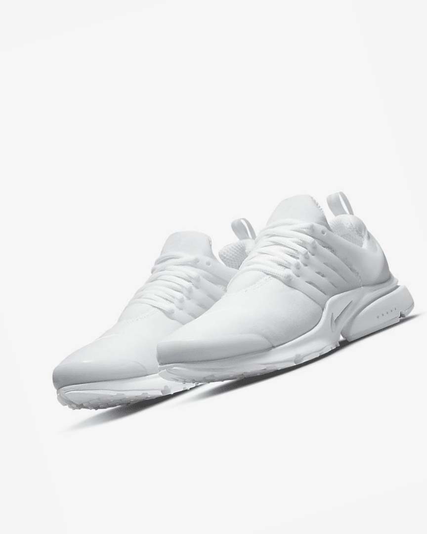 Zapatillas Nike Air Presto Hombre Blancas Plateadas | CR2318