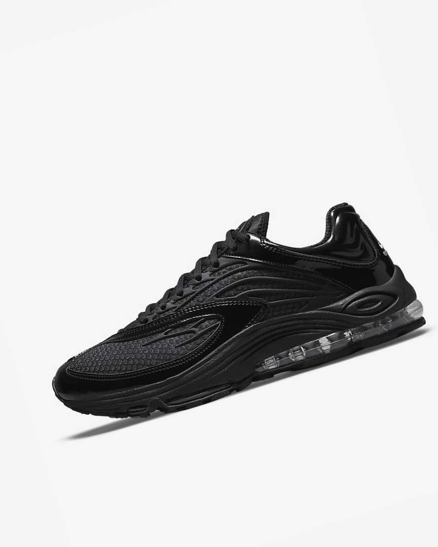 Zapatillas Nike Air Tuned Max Hombre Negras Negras Metal Plateadas Negras | CR3192