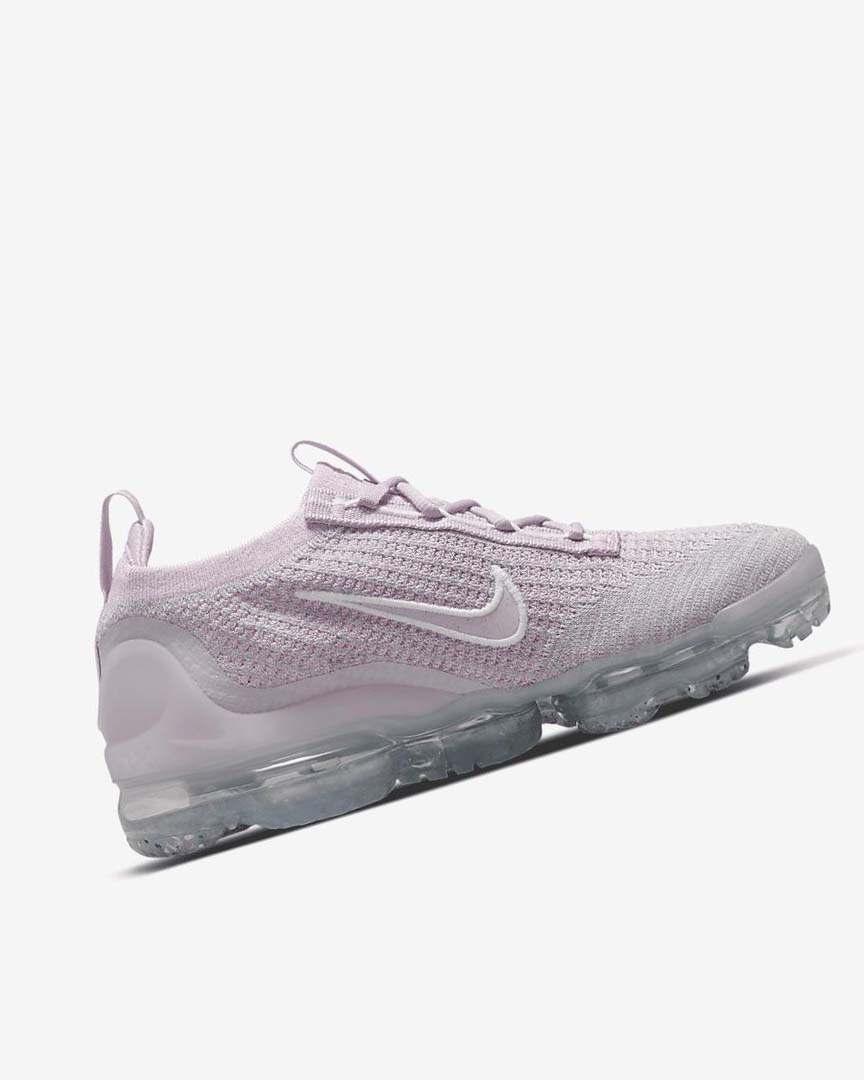 Zapatillas Nike Air VaporMax 2021 FK Mujer Rosas Claro Blancas Metal Plateadas Moradas | CR3007