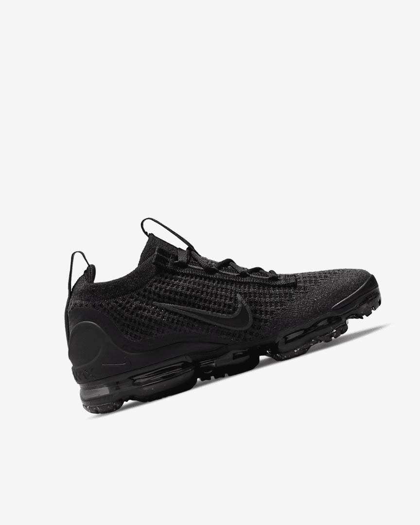 Zapatillas Nike Air VaporMax 2021 FK Niña Negras Negras Gris Oscuro Negras | CR2621