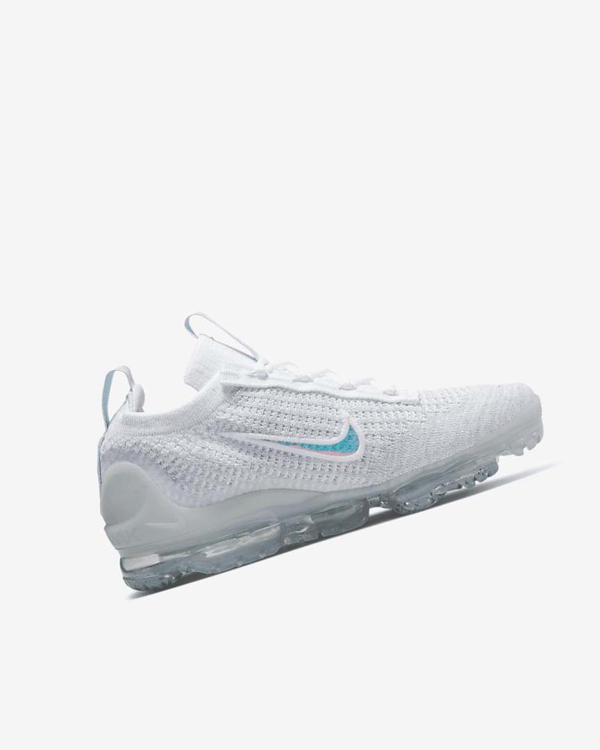 Zapatillas Nike Air VaporMax 2021 FK Niño Blancas Blancas | CR4621