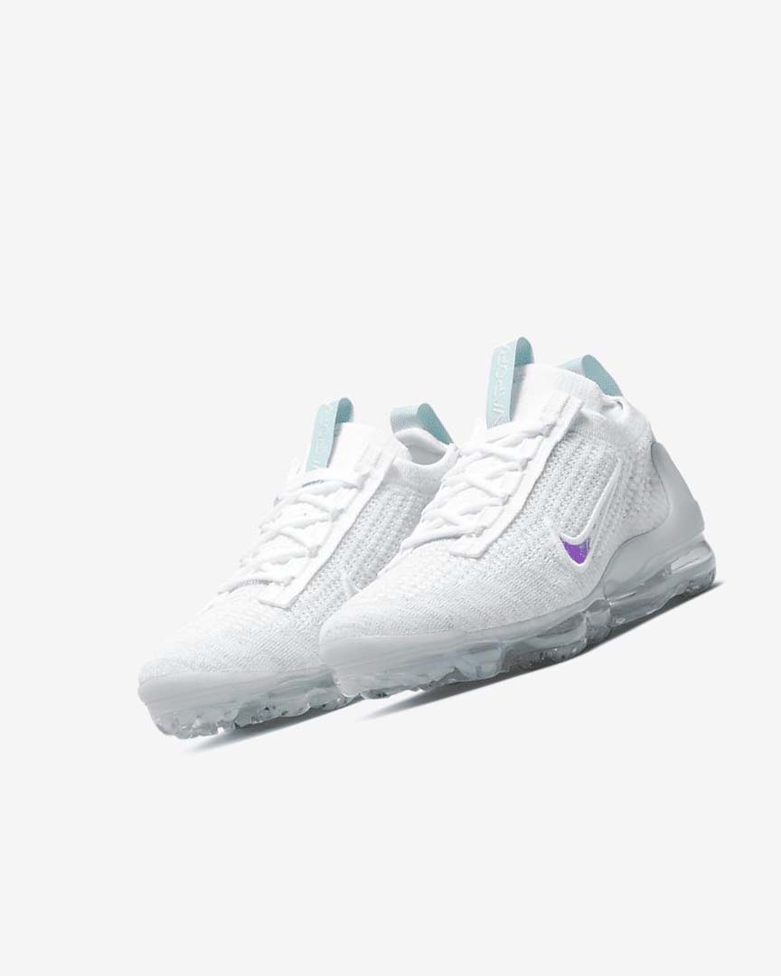 Zapatillas Nike Air VaporMax 2021 FK Niño Blancas Blancas | CR4621