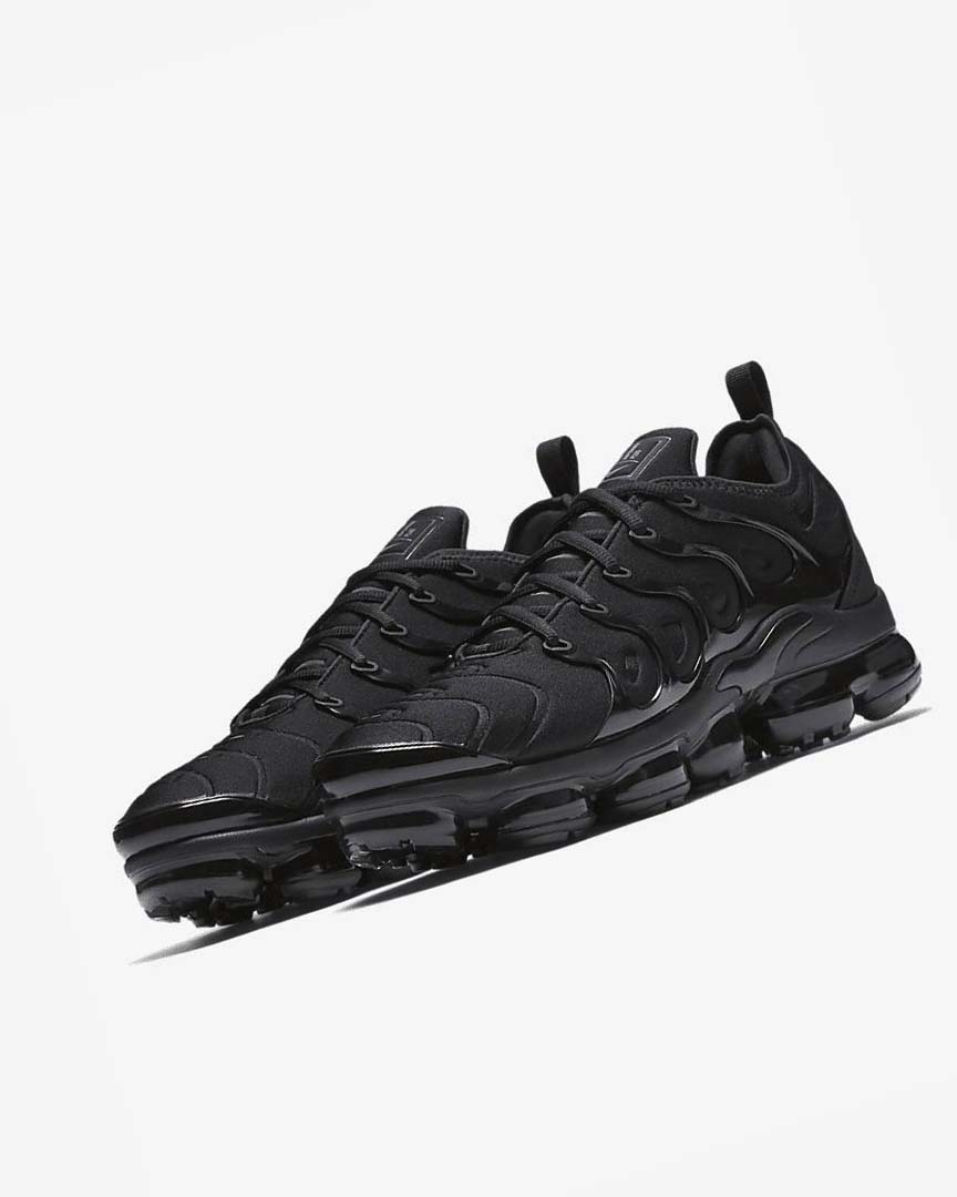 Zapatillas Nike Air VaporMax Plus Hombre Negras Negras Gris Oscuro | CR5519