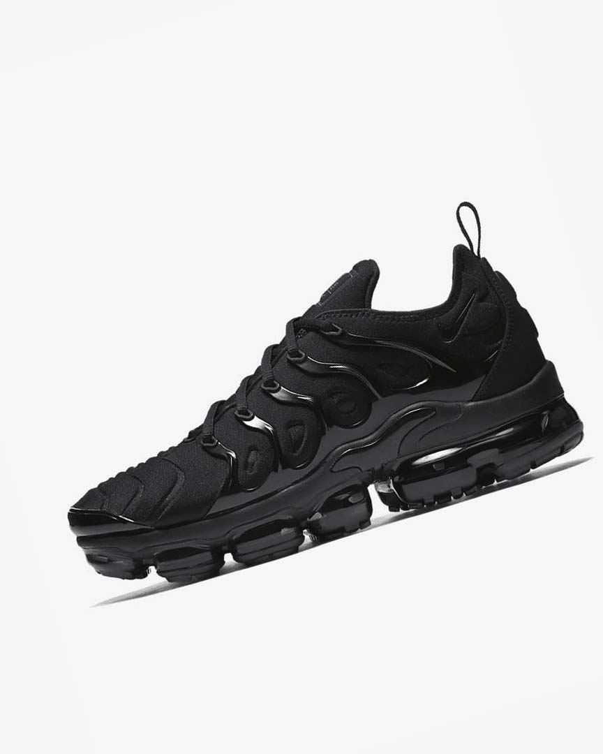 Zapatillas Nike Air VaporMax Plus Hombre Negras Negras Gris Oscuro | CR5519