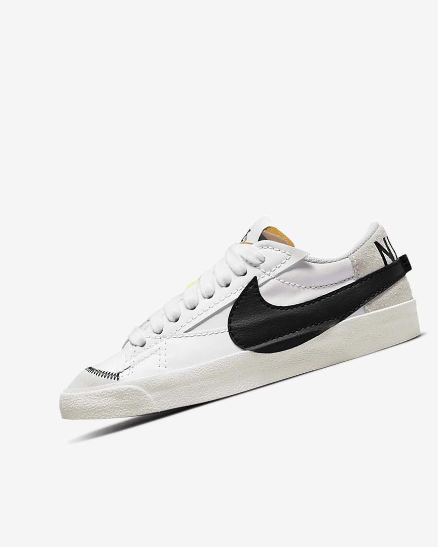 Zapatillas Nike Blazer Low \'77 Jumbo Mujer Blancas Blancas Negras | CR2574