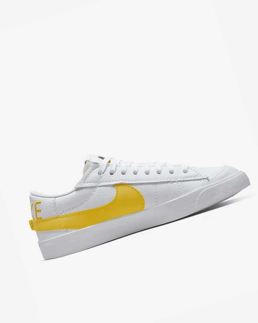 Zapatillas Nike Blazer Low Jumbo Hombre Blancas Negras Naranjas | CR5392