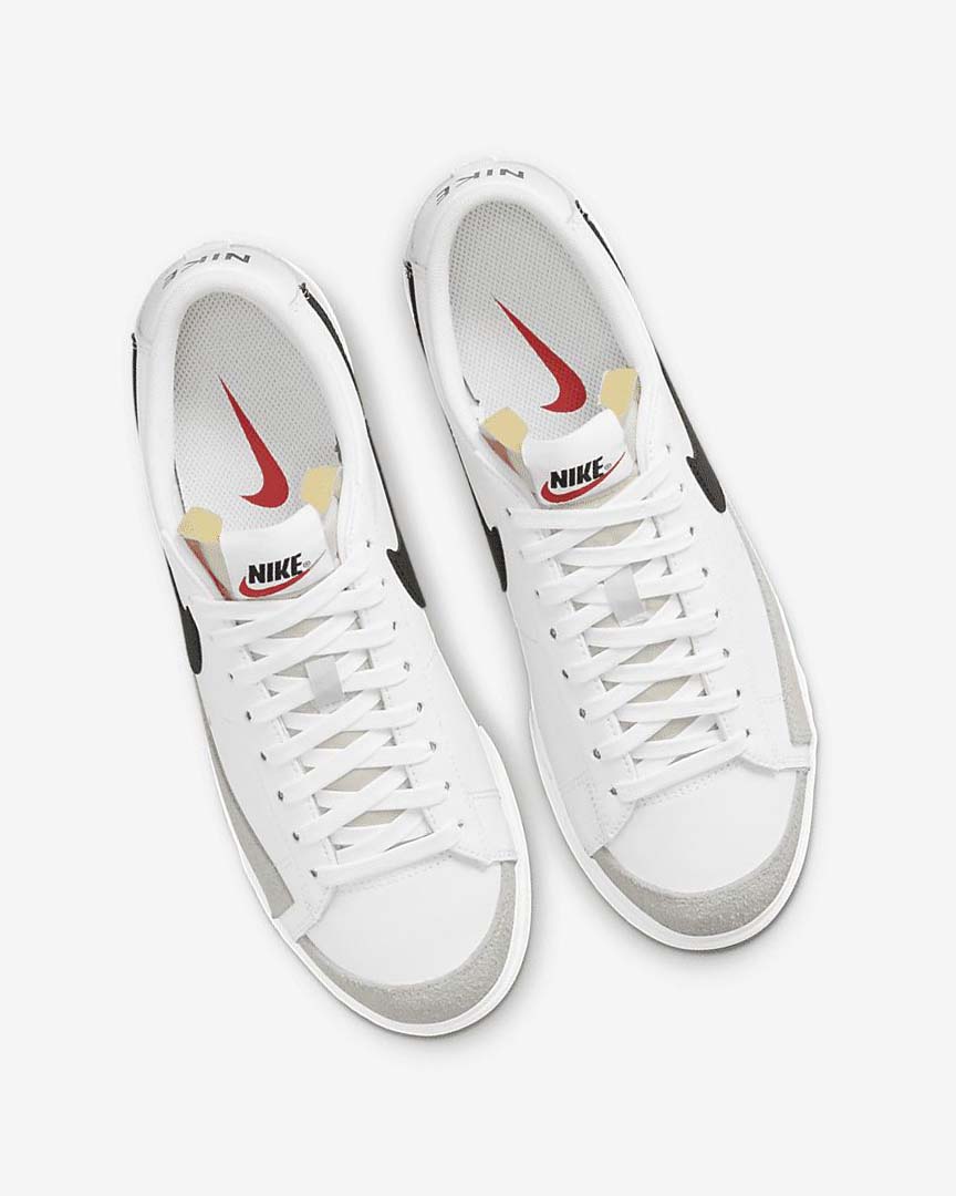 Zapatillas Nike Blazer Low Platform Mujer Blancas | CR4782