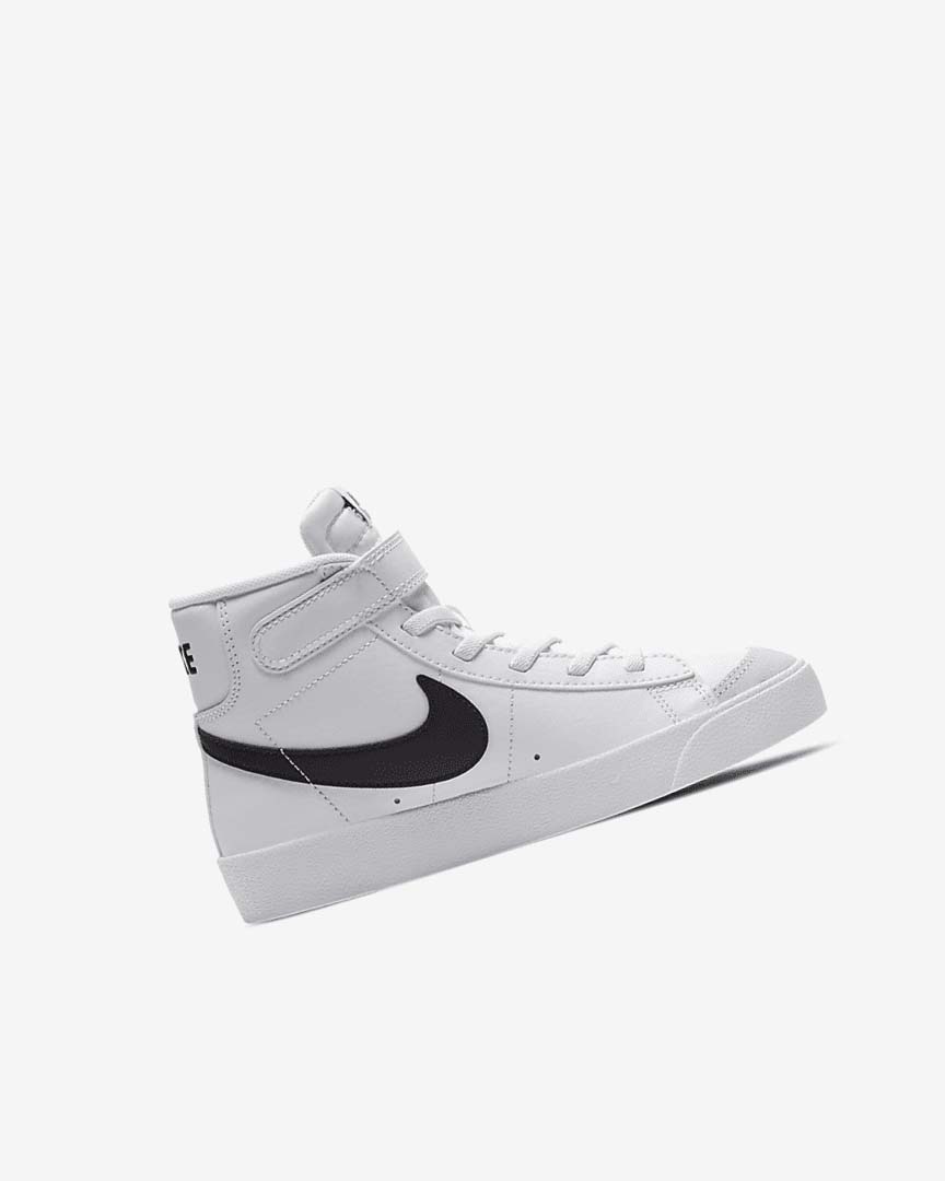 Zapatillas Nike Blazer Mid '77 Niña Blancas Naranjas Negras | CR4997