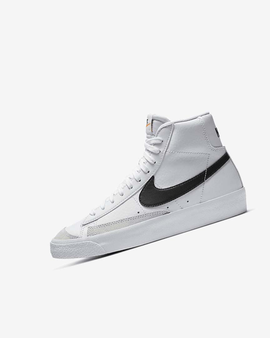 Zapatillas Nike Blazer Mid \'77 Niña Blancas Naranjas Negras | CR5487