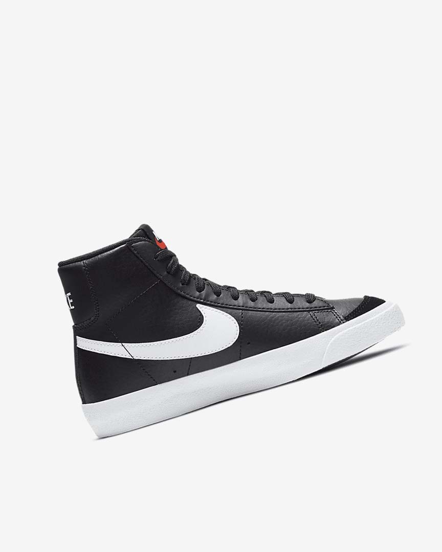 Zapatillas Nike Blazer Mid '77 Niña Negras Blancas Naranjas | CR2832