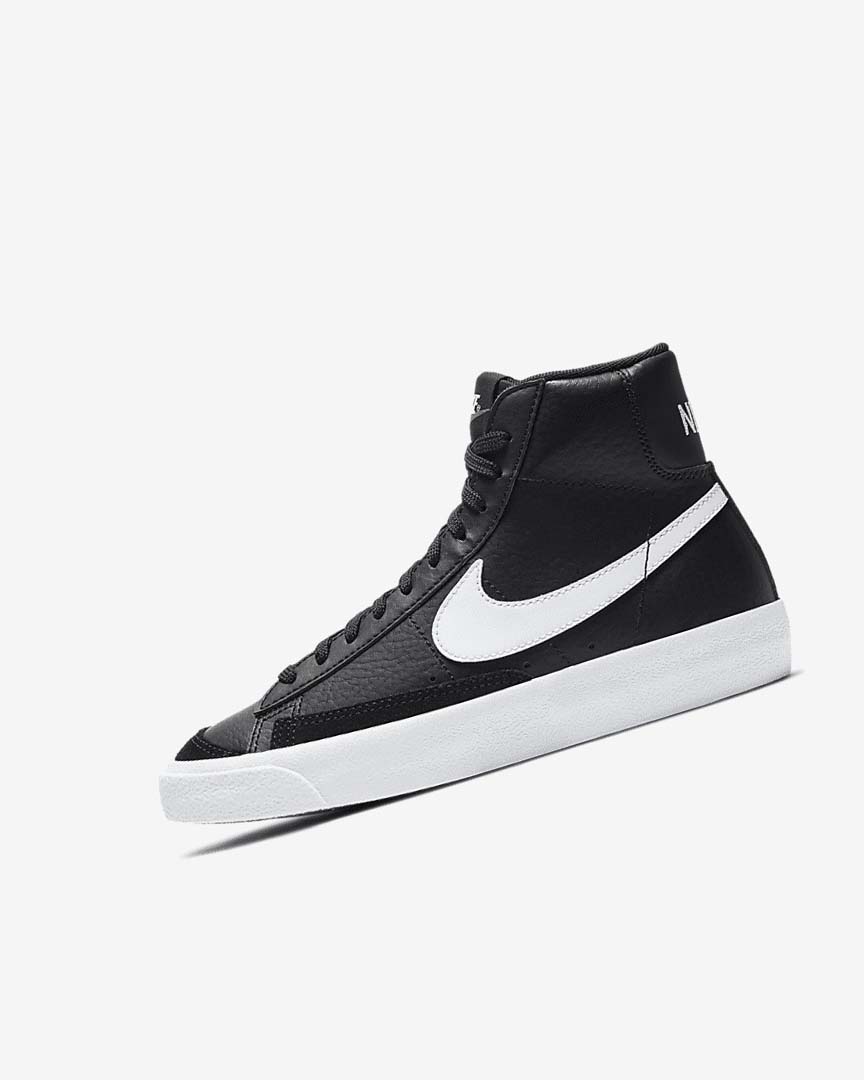 Zapatillas Nike Blazer Mid \'77 Niña Negras Blancas Naranjas | CR2832