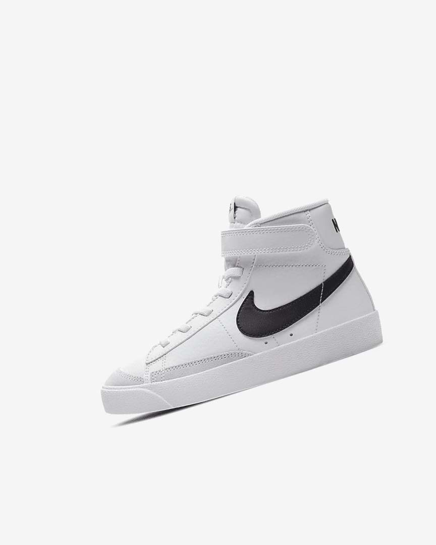 Zapatillas Nike Blazer Mid \'77 Niño Blancas Naranjas Negras | CR2575