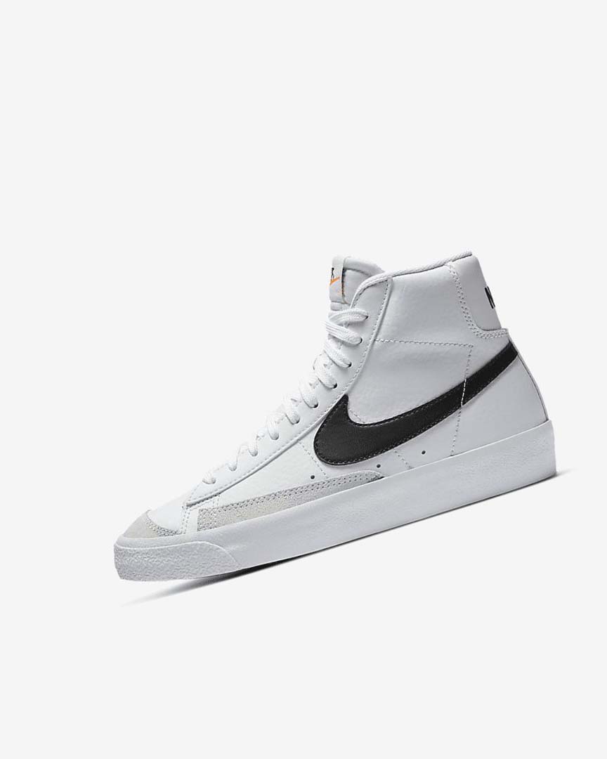 Zapatillas Nike Blazer Mid \'77 Niño Blancas Naranjas Negras | CR5203