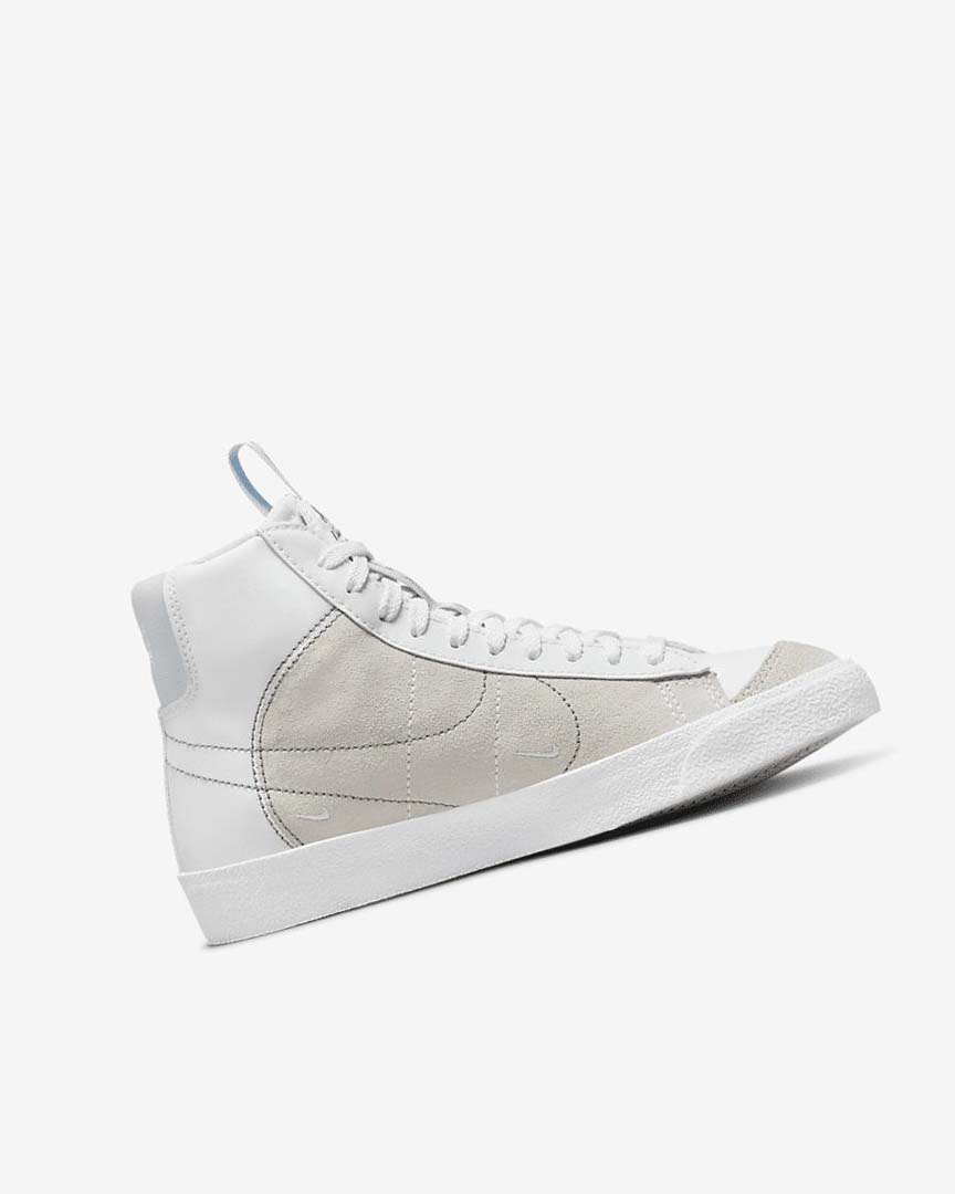 Zapatillas Nike Blazer Mid '77 SE Dance Niño Blancas Blancas Azules Gris | CR2852