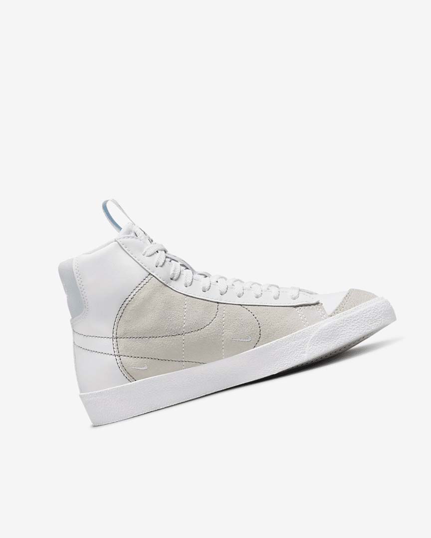 Zapatillas Nike Blazer Mid '77 SE Dance Niña Blancas Blancas Azules Gris | CR5061