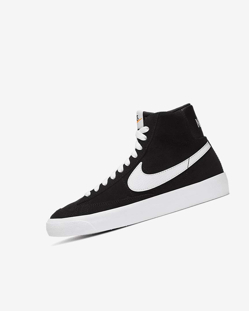 Zapatillas Nike Blazer Mid \'77 Suede Niña Negras Naranjas Blancas | CR2882