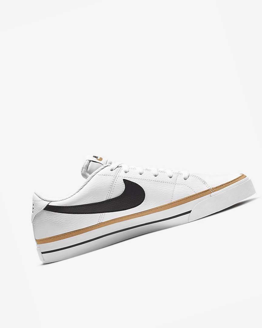 Zapatillas Nike Court Legacy Hombre Blancas Marrones Claro Negras | CR2895