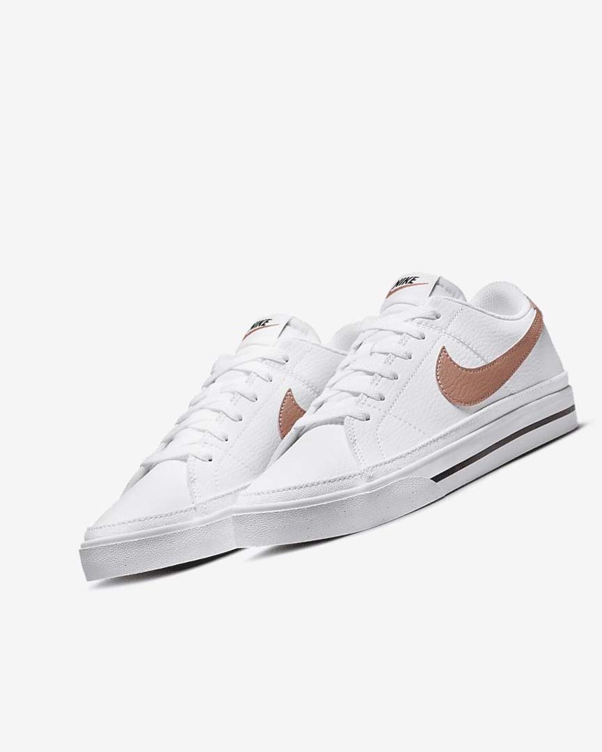 Zapatillas Nike Court Legacy Next Nature Mujer Blancas Naranjas Negras Rosas | CR4579