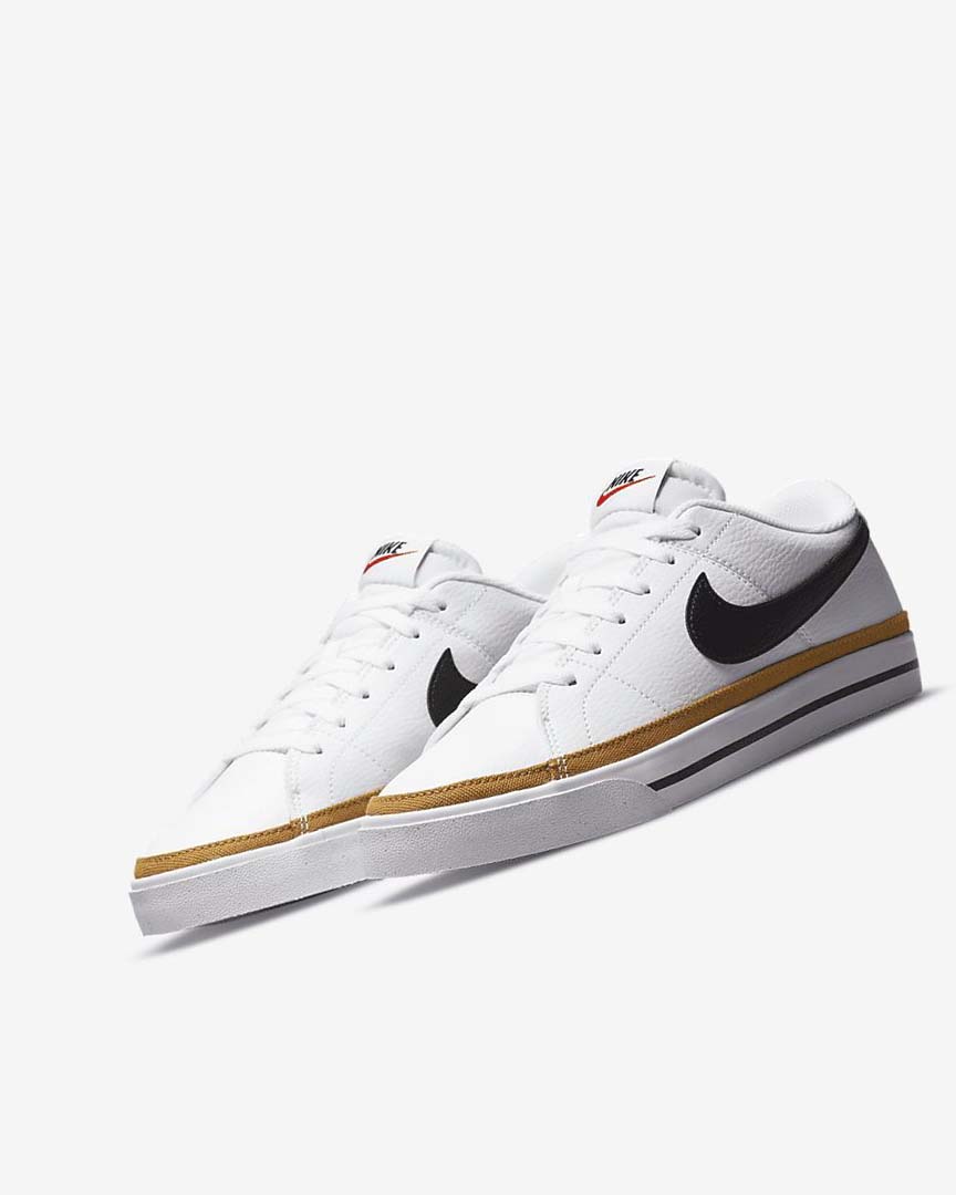 Zapatillas Nike Court Legacy Next Nature Mujer Blancas Naranjas Negras | CR5459