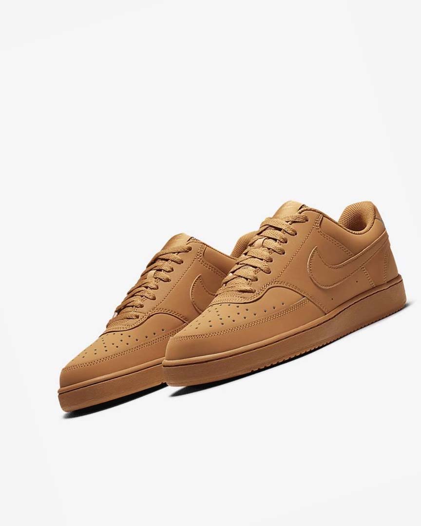 Zapatillas Nike Court Vision Low Hombre Marrones | CR4580