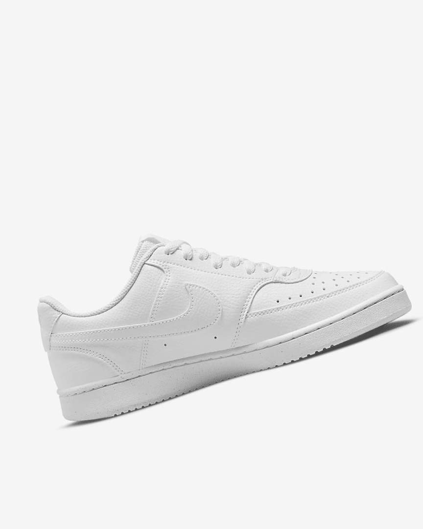 Zapatillas Nike Court Vision Low Next Nature Mujer Blancas Blancas Blancas | CR4964