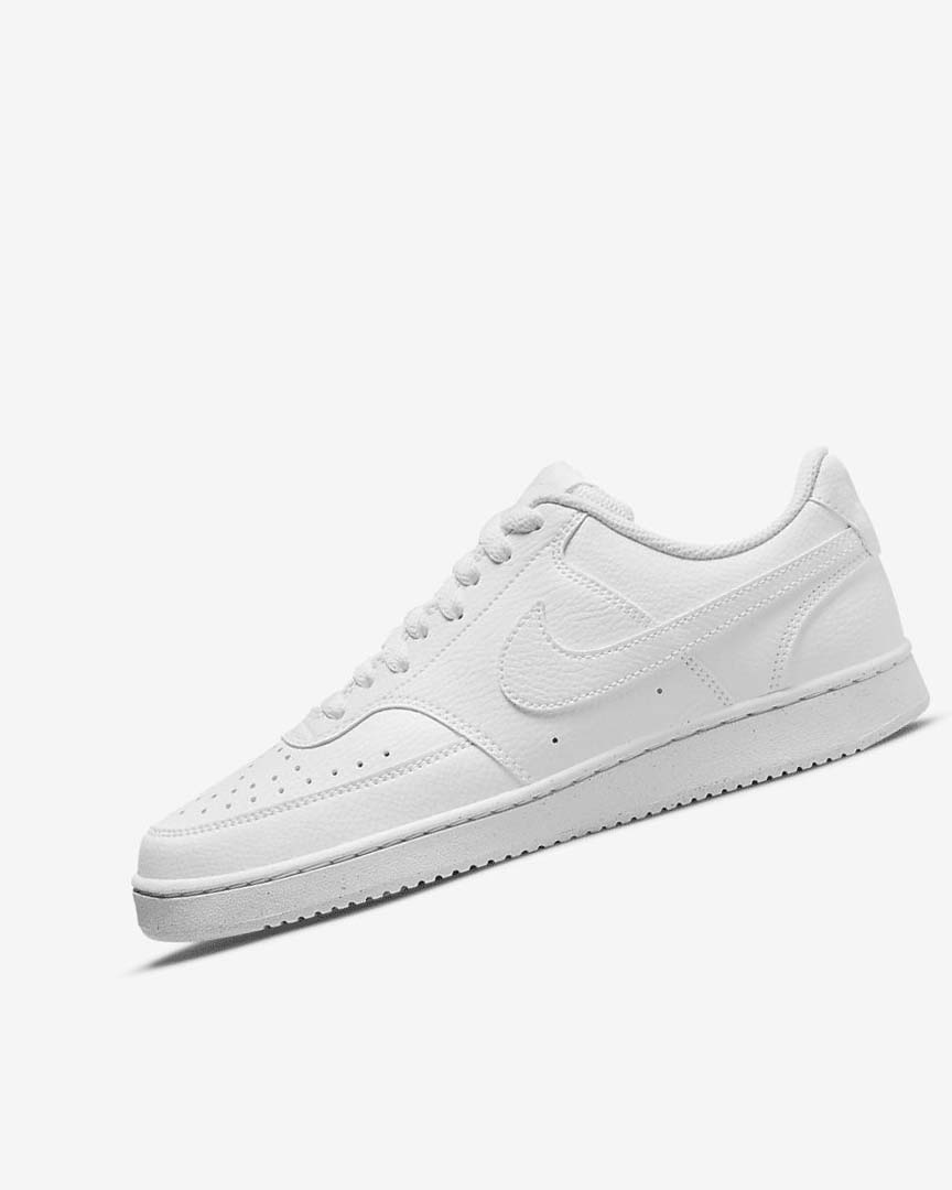 Zapatillas Nike Court Vision Low Next Nature Mujer Blancas Blancas Blancas | CR4964