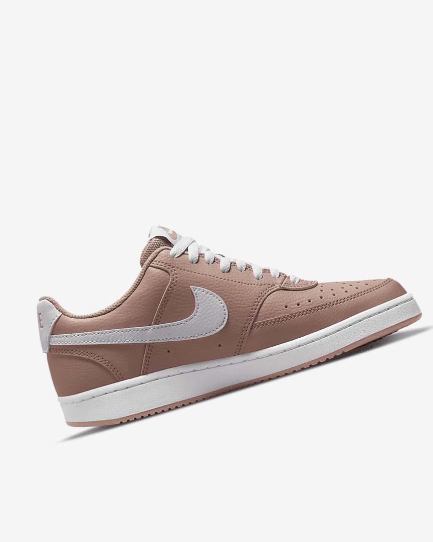 Zapatillas Nike Court Vision Low Next Nature Mujer Rosas Negras Blancas | CR5010