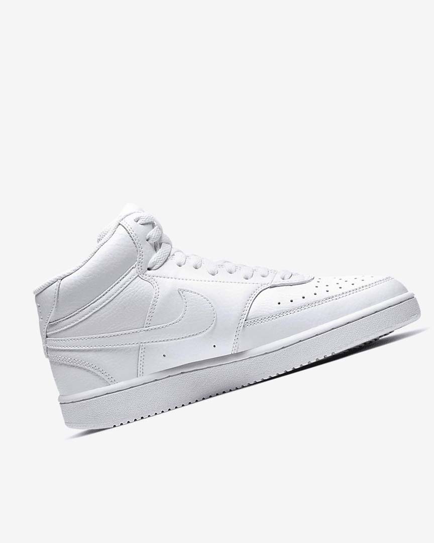 Zapatillas Nike Court Vision Mid Mujer Blancas Blancas Blancas | CR2226