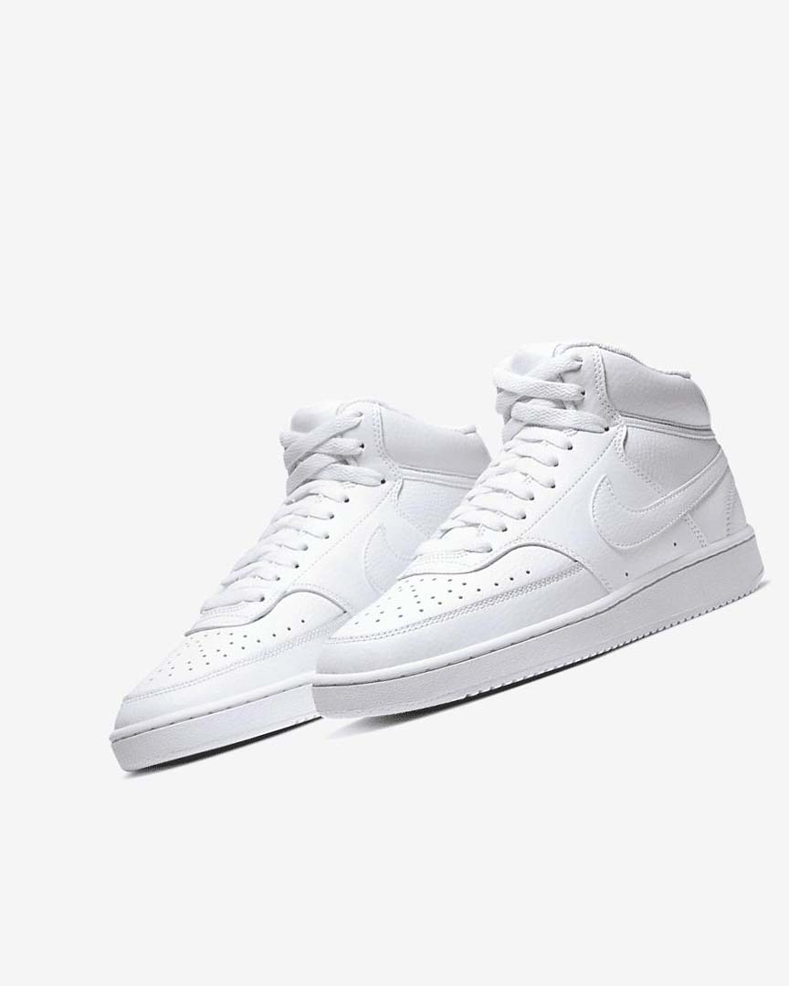 Zapatillas Nike Court Vision Mid Mujer Blancas Blancas Blancas | CR2226