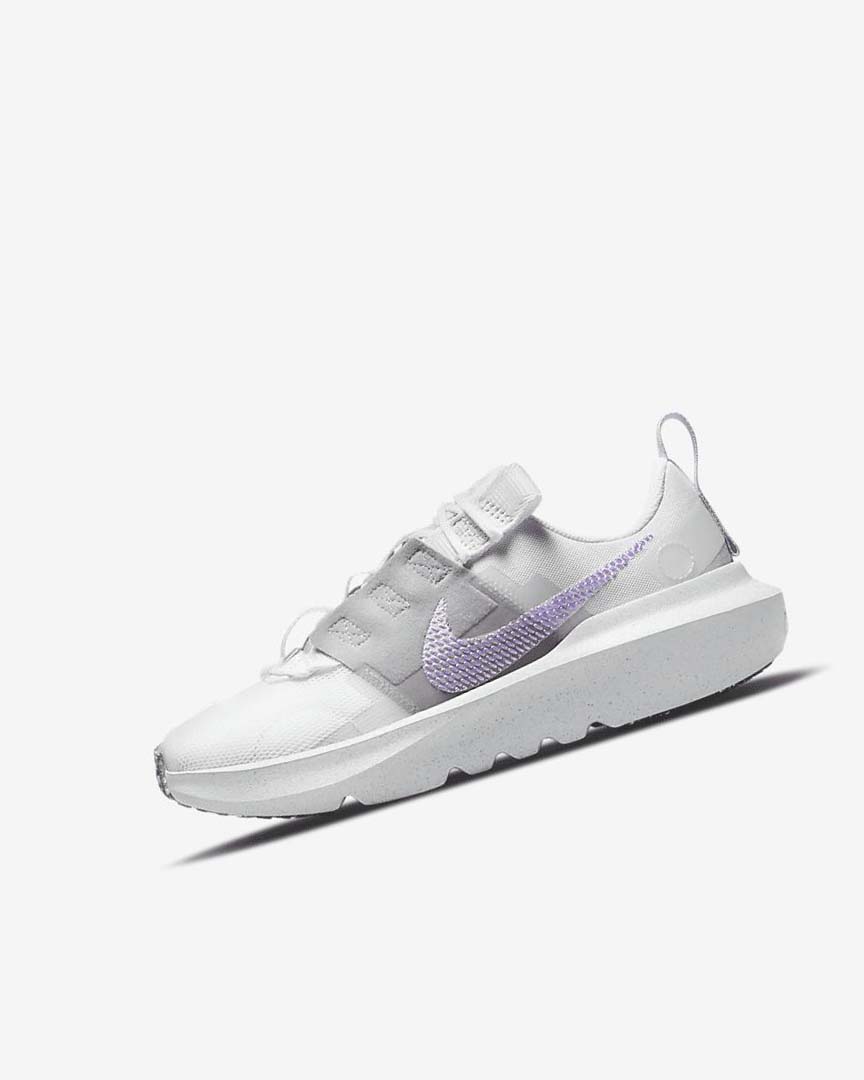 Zapatillas Nike Crater Impact Niño Blancas Gris Rosas Moradas | CR3182