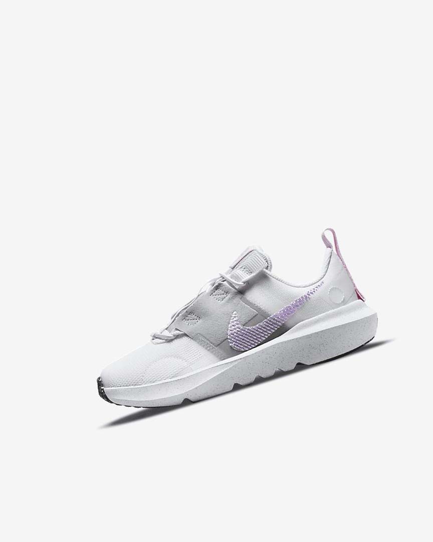 Zapatillas Nike Crater Impact Niño Blancas Gris Rosas Moradas | CR5430