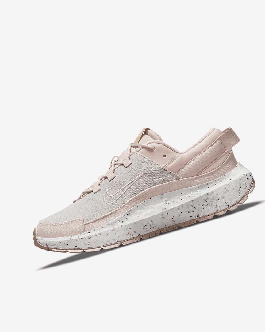 Zapatillas Nike Crater Remixa Mujer Rosas Blancas Blancas Creme | CR4847