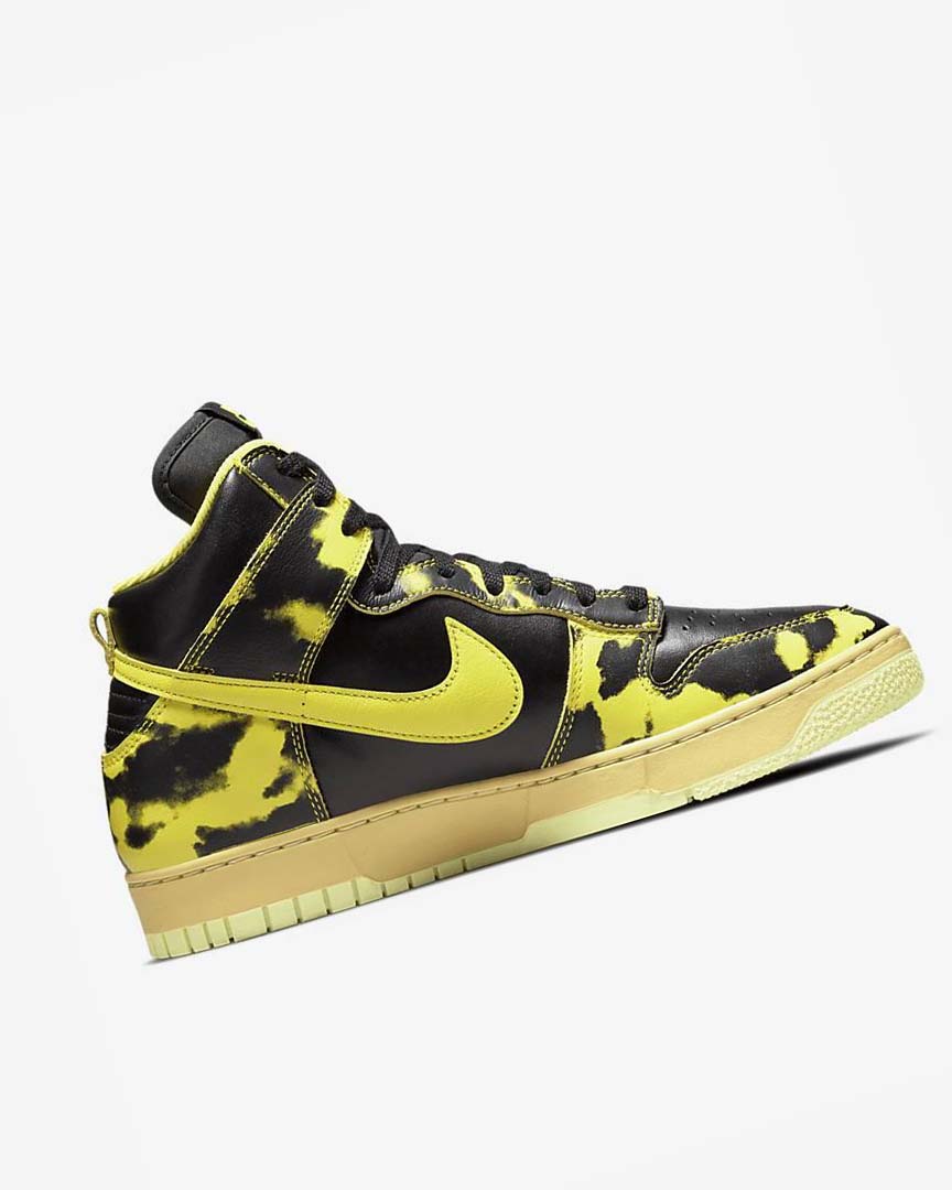 Zapatillas Nike Dunk High 1985 SP Hombre Negras Doradas Amarillo | CR2250