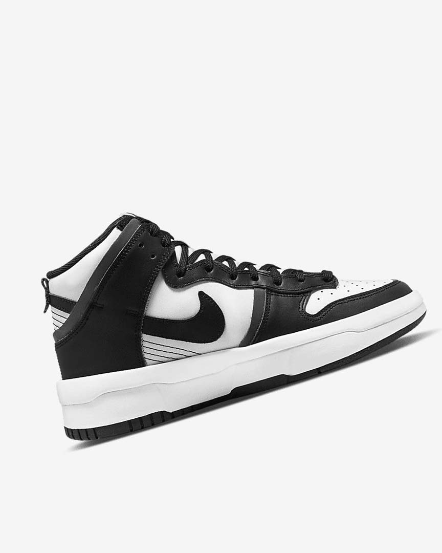 Zapatillas Nike Dunk High Up Mujer Blancas Gris Oscuro Negras | CR5287