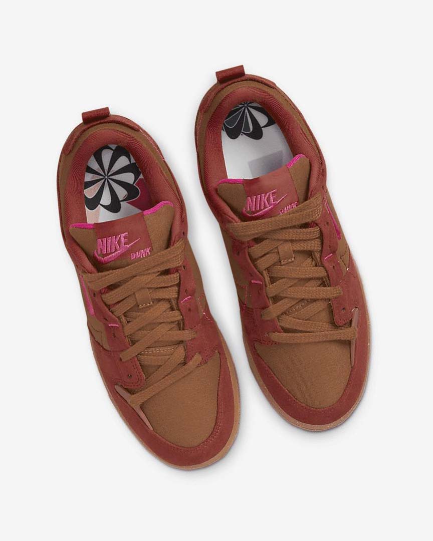 Zapatillas Nike Dunk Low Disrupt 2 Mujer Marrones Naranjas Rojas Rosas | CR3241