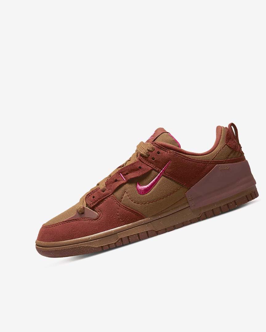 Zapatillas Nike Dunk Low Disrupt 2 Mujer Marrones Naranjas Rojas Rosas | CR3241