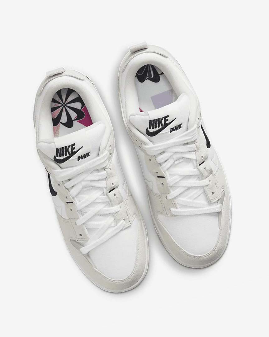 Zapatillas Nike Dunk Low Disrupt 2 Mujer Blancas Beige Claro Negras | CR5573