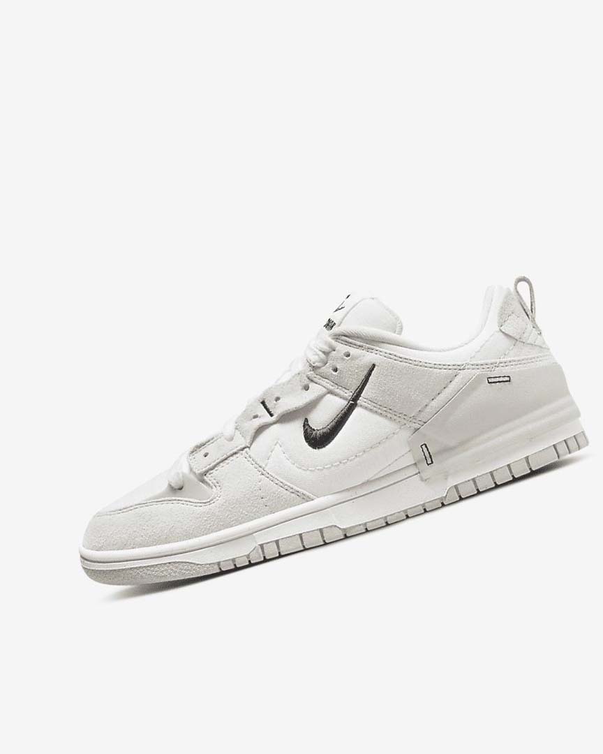 Zapatillas Nike Dunk Low Disrupt 2 Mujer Blancas Beige Claro Negras | CR5573