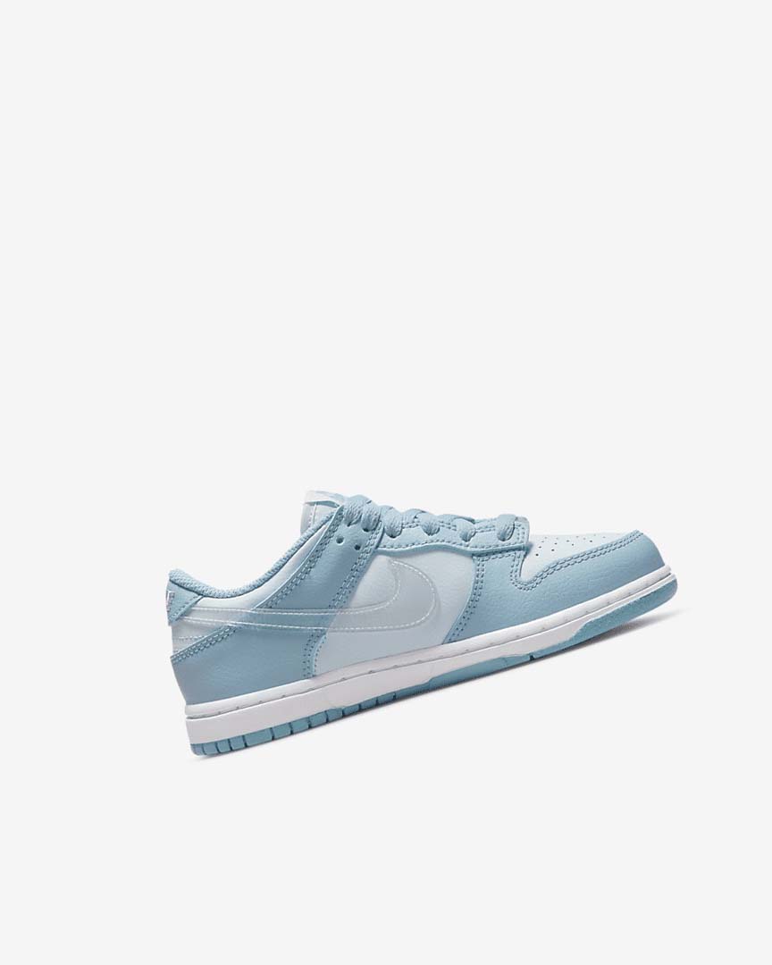 Zapatillas Nike Dunk Low Niña Azules Blancas | CR3032