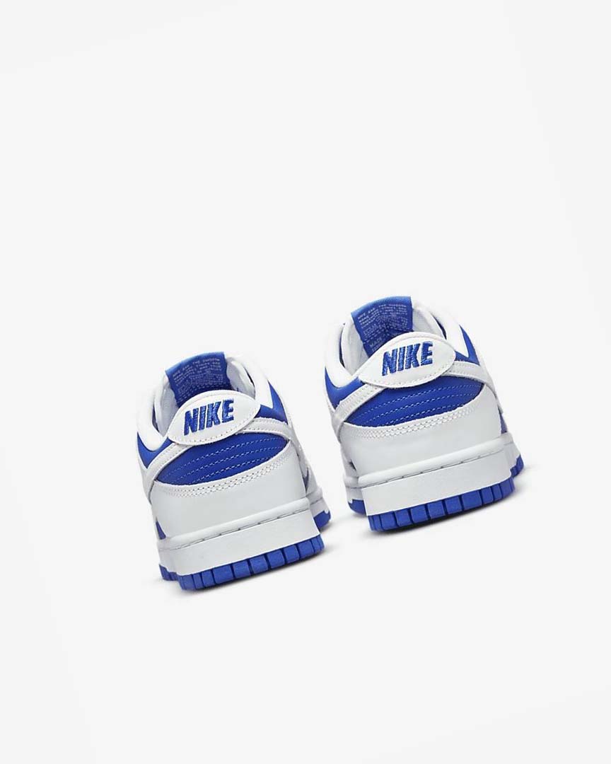 Zapatillas Nike Dunk Low Retro Hombre Azules Blancas Azules | CR4576