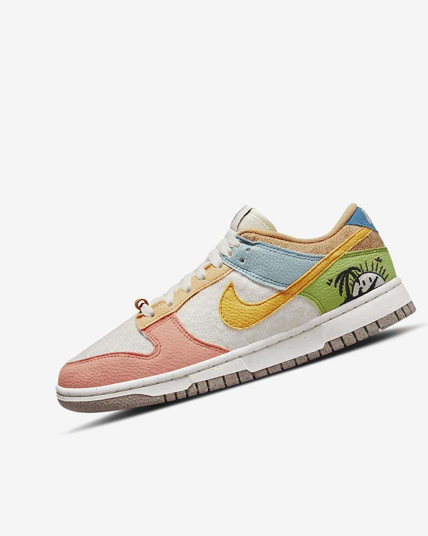 Zapatillas Nike Dunk Low SE Mujer Azules Doradas | CR4916