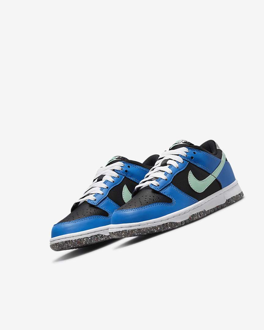 Zapatillas Nike Dunk Low SE Niña Negras Azules Claro Rosas Verde Menta | CR2442